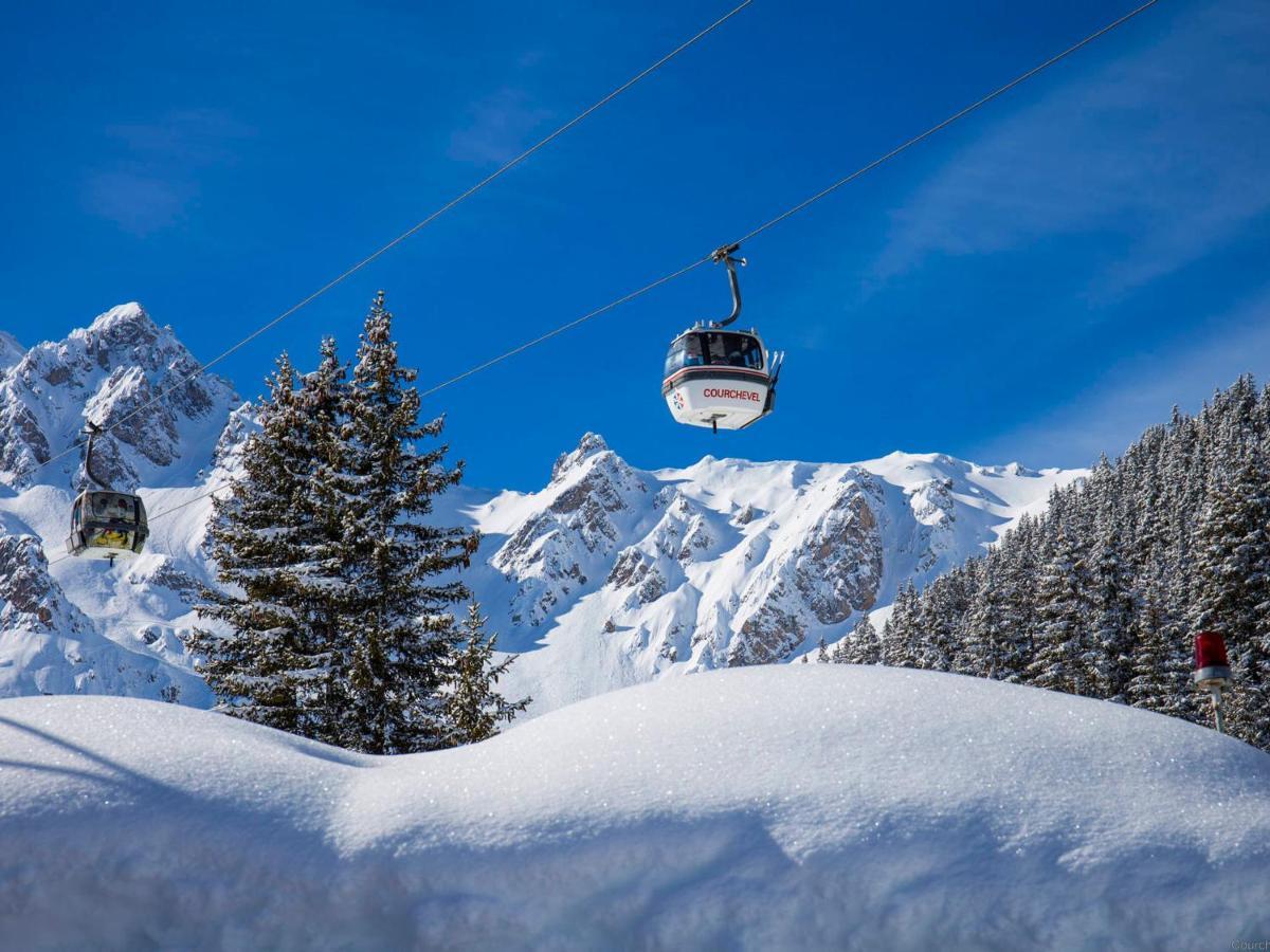 Studio Pour 2 Avec Skis Aux Pieds Et Parking A Courchevel 1850 - Fr-1-575-175 Apartment Exterior photo